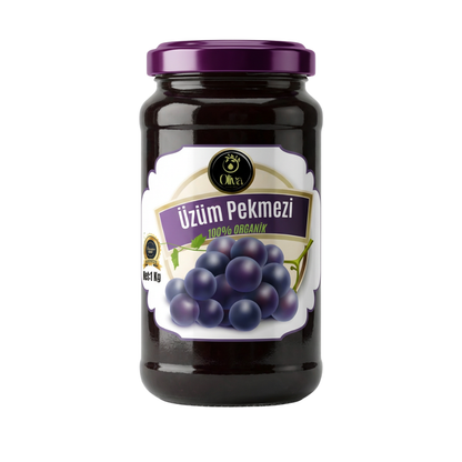 O oliva'dan Şekersiz Kara Üzüm Pekmezi - 1 Kg